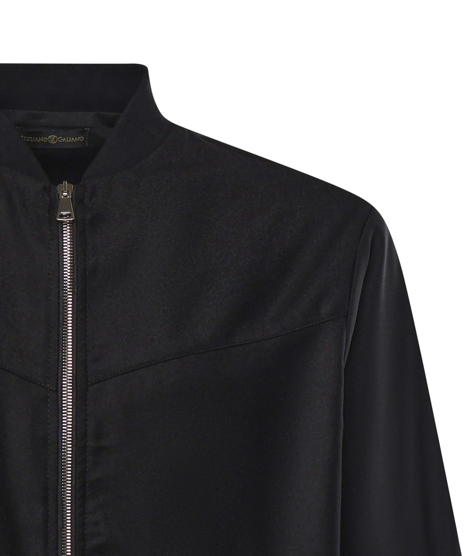 Giacca bomber Steve in lana<BR/> STEVE NERO/NERO GIULIANO GALIANO 