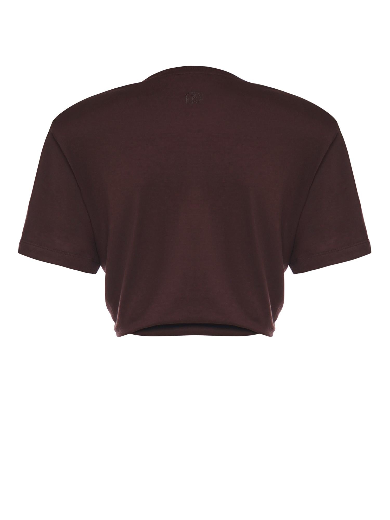 T-shirt cropped in jersey 102426  MAGDA BUTRYM 