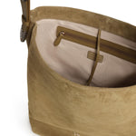 Borsa a tracolla grande Bucket Big in suede 106834 A0F6L22A PINKO 