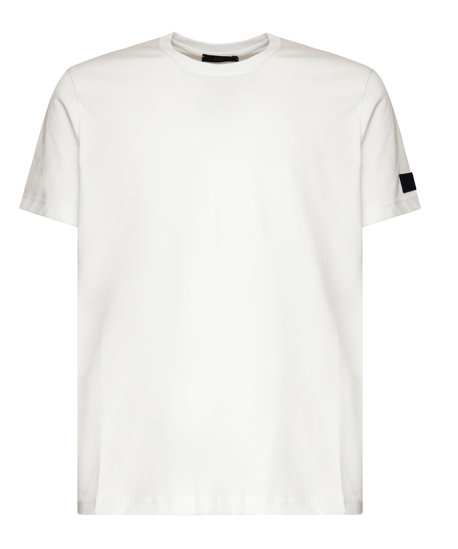 T-shirt in cotone NPMB3491780UCX B001 FAY 