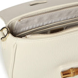 Borsa a tracolla Beatrice con logo 73BS9M607 BEATRICEOFF WHITE V° 73 