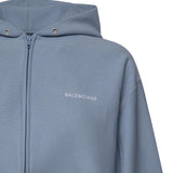 Felpa Balenciaga Back Zip-Up in pile 851236 TTVJ24773 BALENCIAGA 