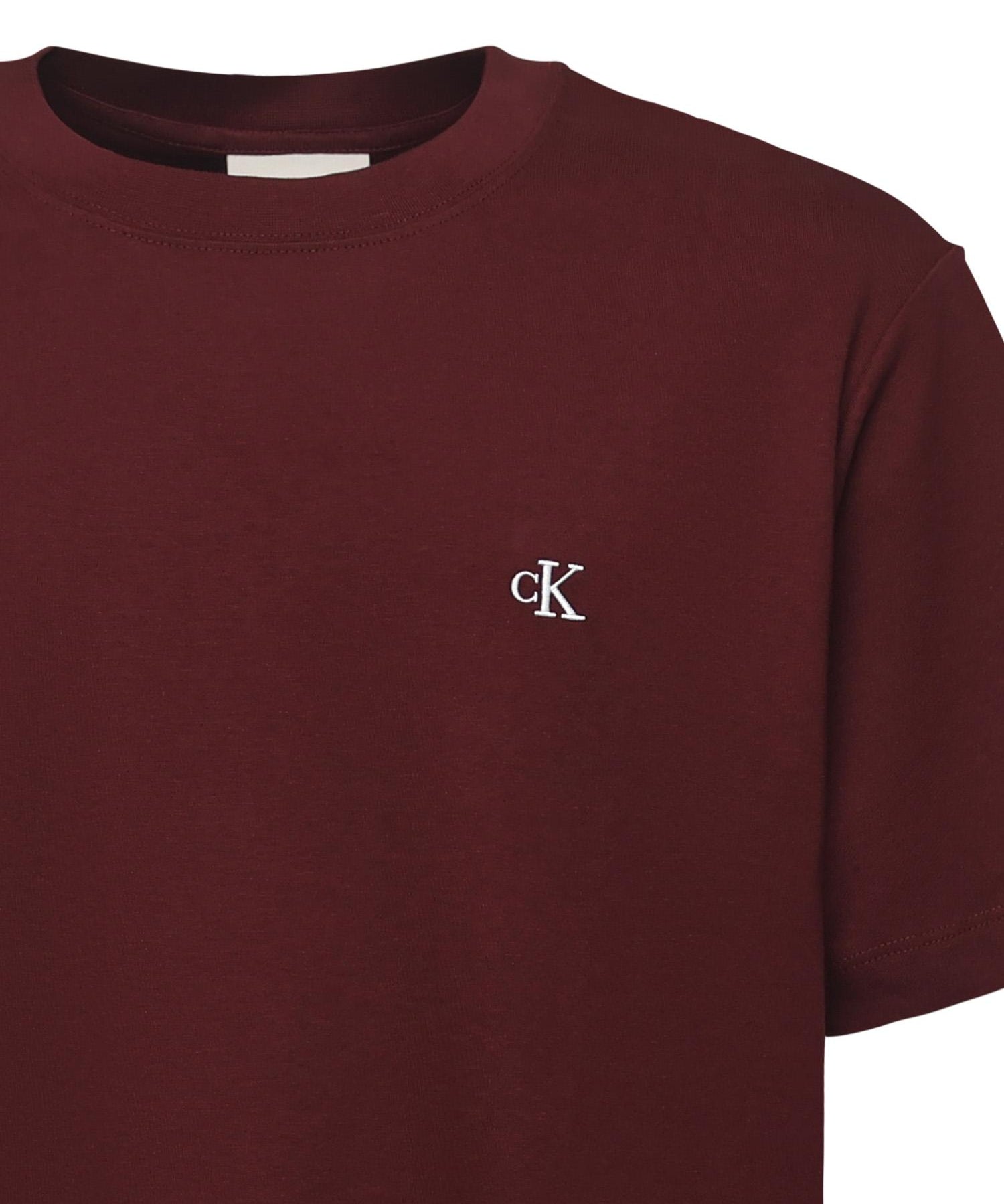 T-shirt con ricamo logo LV04RC275G VLP CALVIN KLEIN 