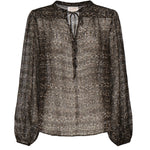 Blusa Harper in seta con stampa animalier HRP001 03047H MC2 SAINT BARTH 