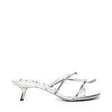 Sandali Petal in pelle di vitello metallizzata LPET465X04 1160 LOEWE 
