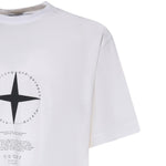 T-shirt con stampa 'Light Compass' L1S152100001 S0363V0001 STONE ISLAND 