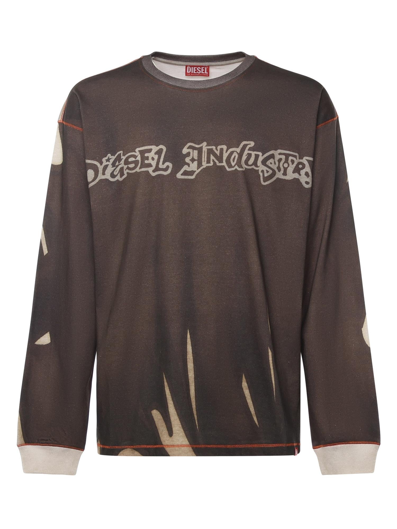 Felpa con stampa graffiti A21621 0BKBY5ENA DIESEL 