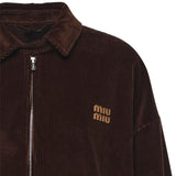 Blouson in velluto a coste ML843 18SZF0324 MIU MIU 