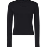 T-shirt in cotone Gros Grain TSW00155AJ00124 990 JACQUEMUS 