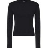 T-shirt in cotone Gros Grain TSW00155AJ00124 990 JACQUEMUS 