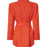 Giacca kimono in jacquard floreale 106800 A3ANA99 PINKO 