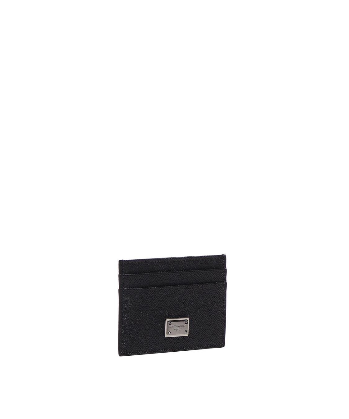 Portacarte in pelle con logo BP0330 AG21980999 DOLCE & GABBANA 