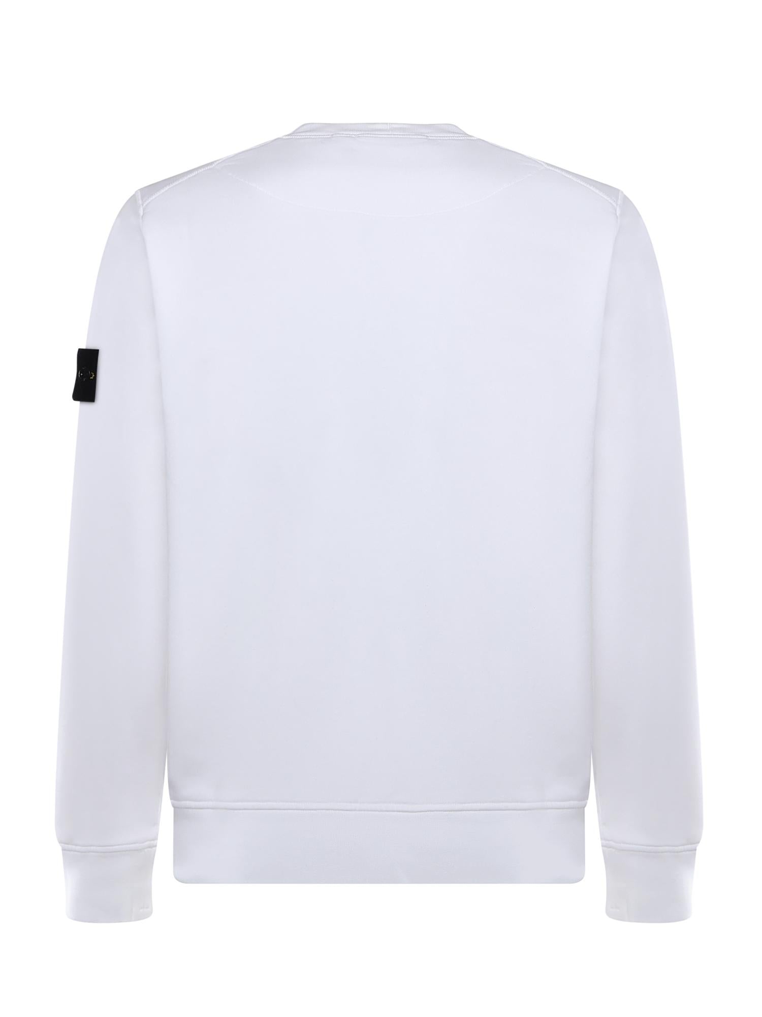 Felpa in cotone con logo<BR/> L1S156100060 S0051V0001 STONE ISLAND 