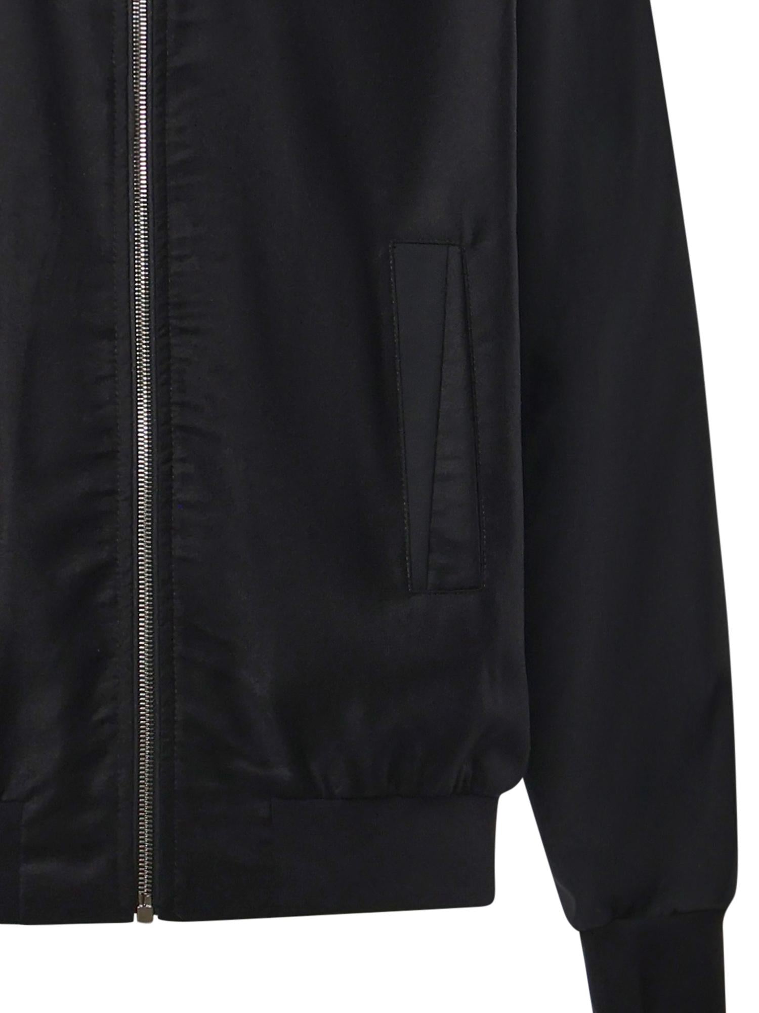 Giacca bomber Steve in lana<BR/> STEVE NERO/NERO GIULIANO GALIANO 