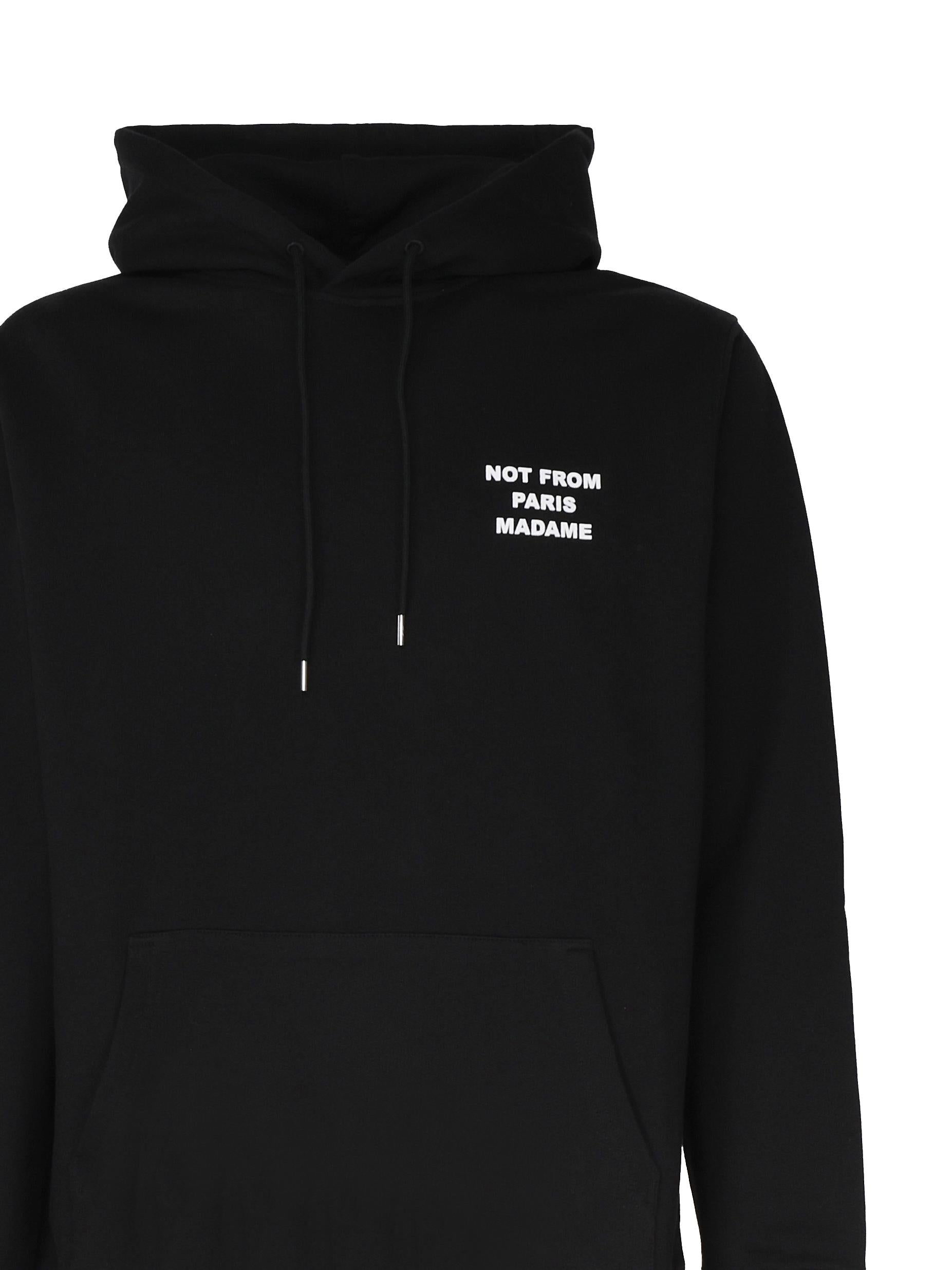 Felpa "Le Slogan Classique"<BR/> PERMHO162CO127 BL Drôle de Monsieur 