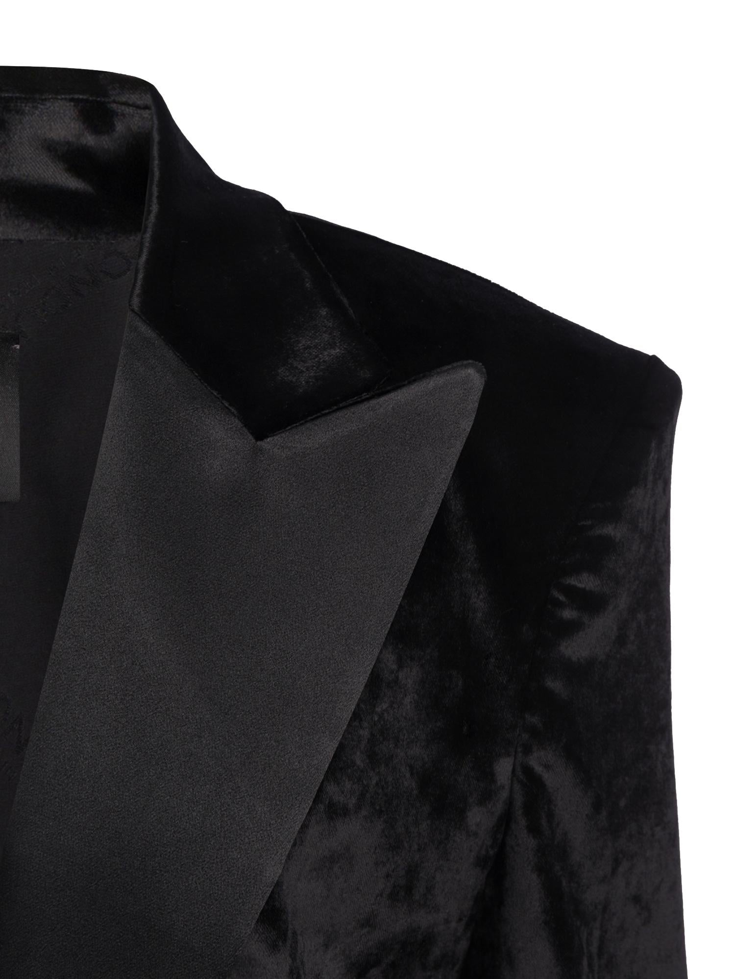 Suit in velluto DJP02 VS0040D999 DONDUP 