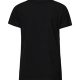 T-shirt mezze maniche ricamo logo 101752 A2HNZ99 PINKO 