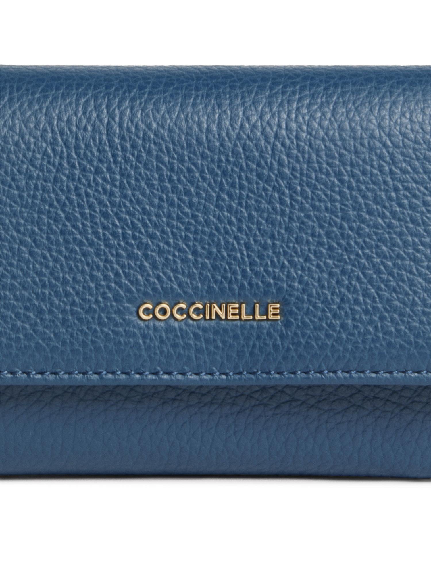 Portafoglio Metallic medium in pelle E2MW5116601 B27 COCCINELLE 