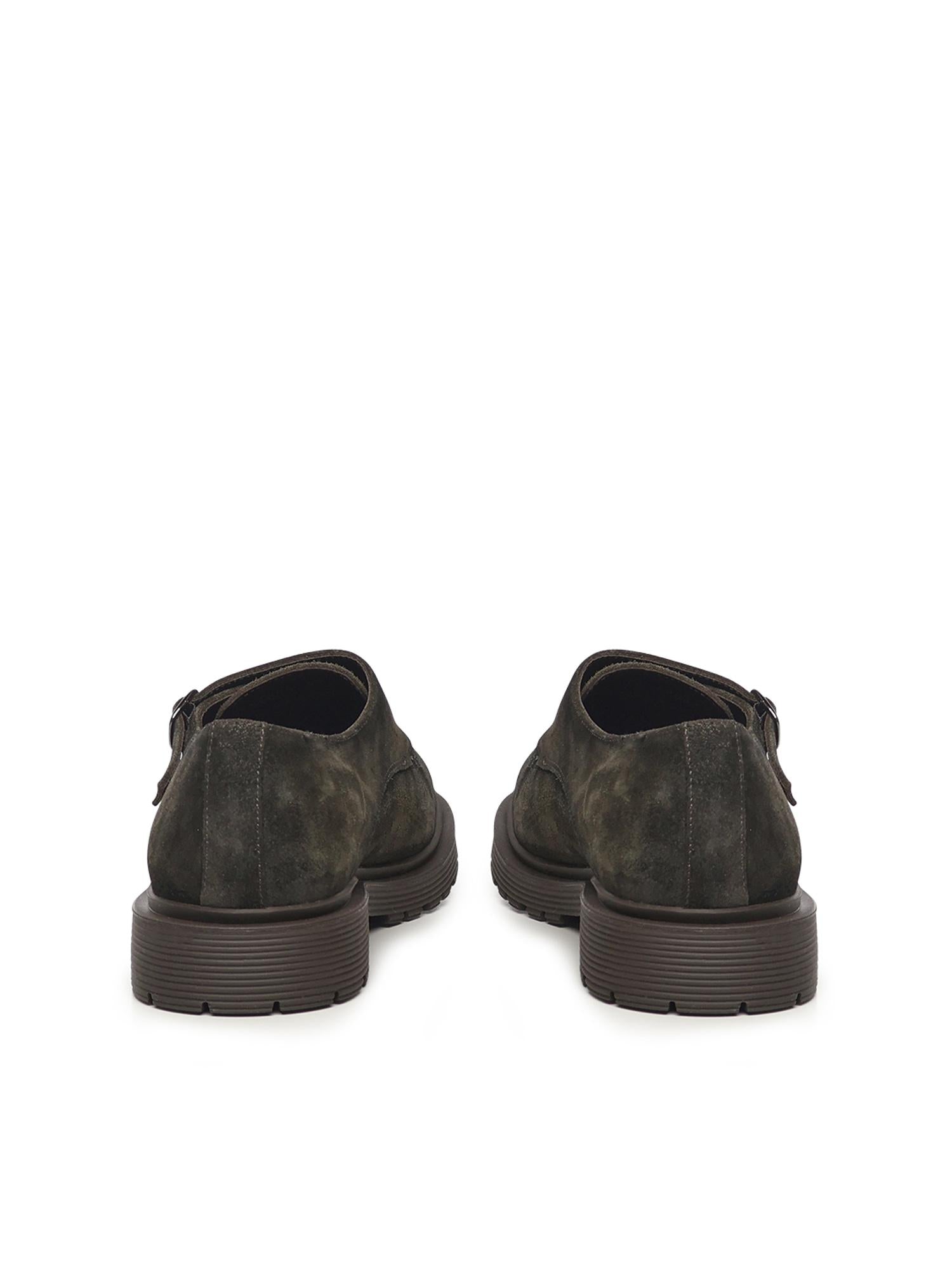 Derby doppia fibbia 56004 CAMOUFLAGE STURLINI 