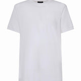 T-shirt in piquet di cotone NPMB352136TZEF B001 FAY 