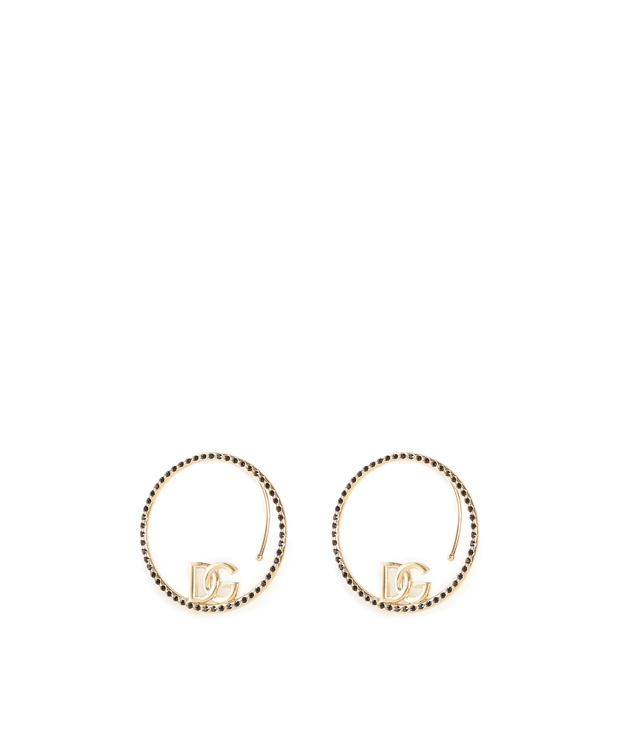 Orecchini ear cuff con logo e strass WEP2L4 W1111ZOO00 DOLCE & GABBANA 