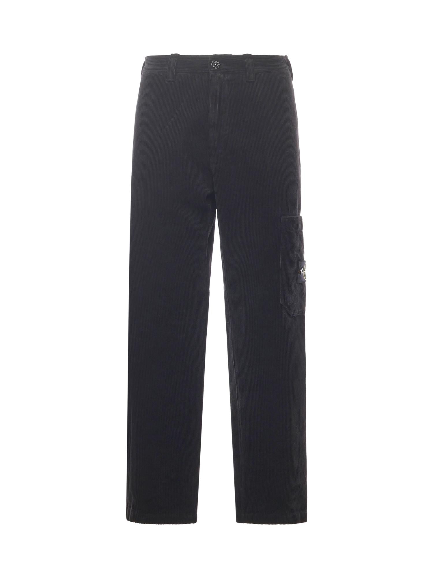 Pantalone in velluto a coste con logo K2S153100039 S0212V0029 STONE ISLAND 