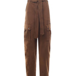 Pantaloni cargo Xandra T180425A TNC184CIGAR THE ANDAMANE 