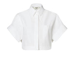 Camicia in popeline FS8363 AW7VF0ZNM FENDI 
