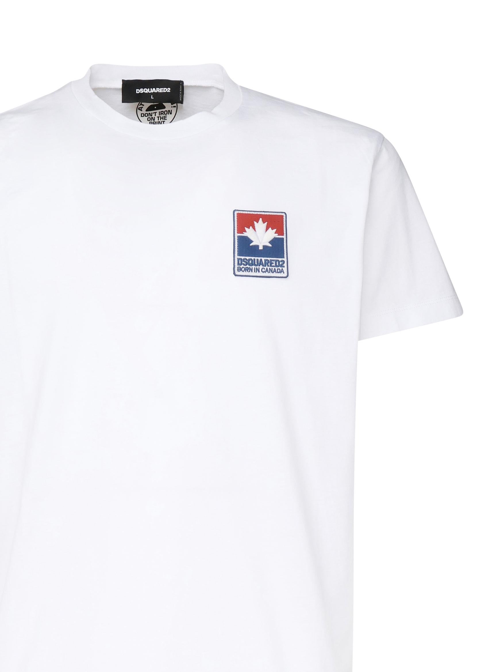 T-shirt in cotone S71GD1469 S23009100 DSQUARED2 