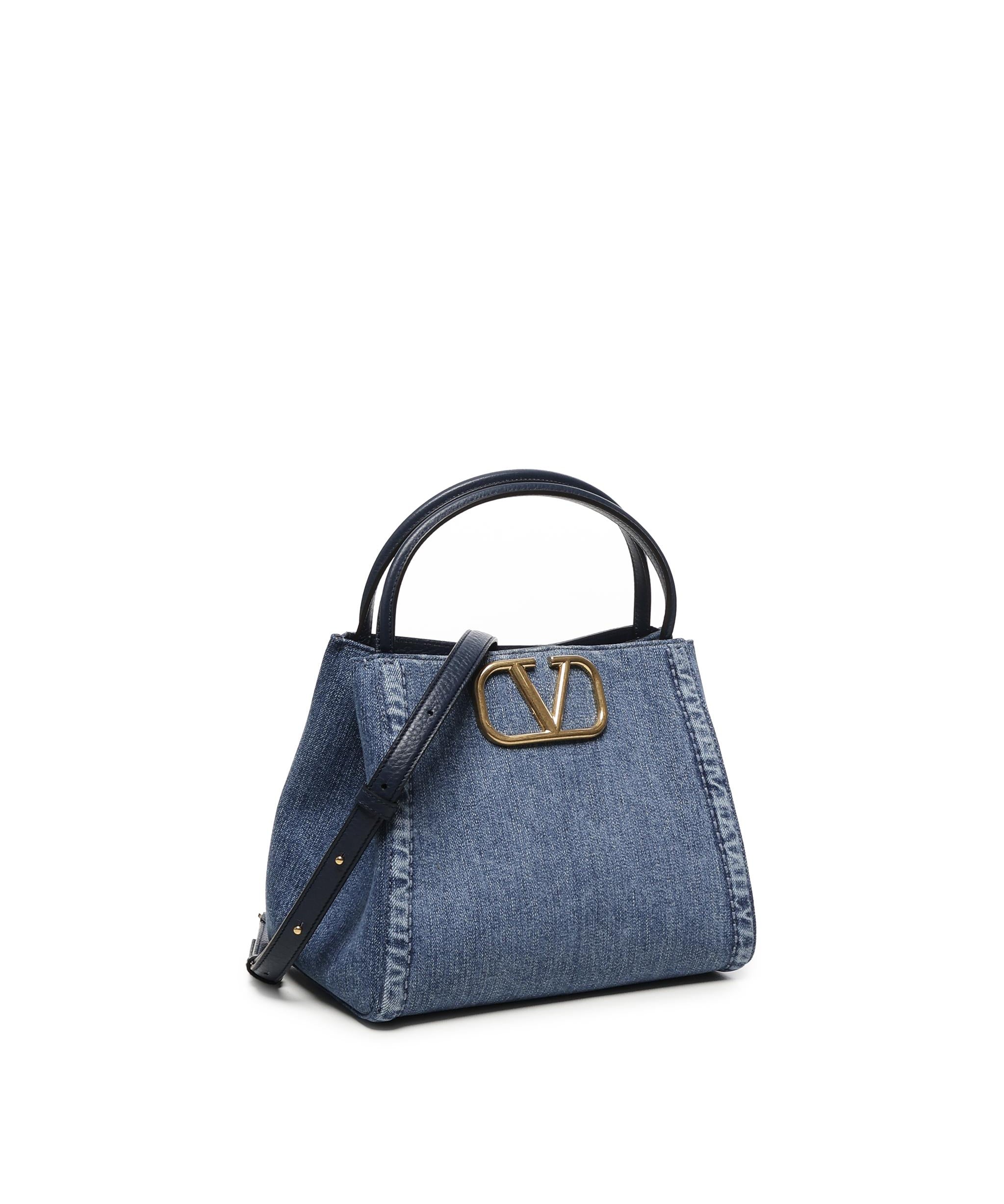 Borsa medium All time in denim 6W2B0R21 XEYQNS VALENTINO GARAVANI 
