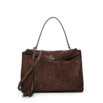 Borsa Rodeo media in pelle di vitello scamosciata 789772 2AB4G2308 BALENCIAGA 