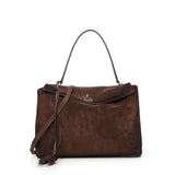 Borsa Rodeo media in pelle di vitello scamosciata 789772 2AB4G2308 BALENCIAGA 