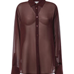 Camicia Peri in georgette CHFS173697110  THE FRANKIE SHOP 