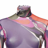 Abito in tulle con stampa Orchidee 5UJI26 5U839017 PUCCI 