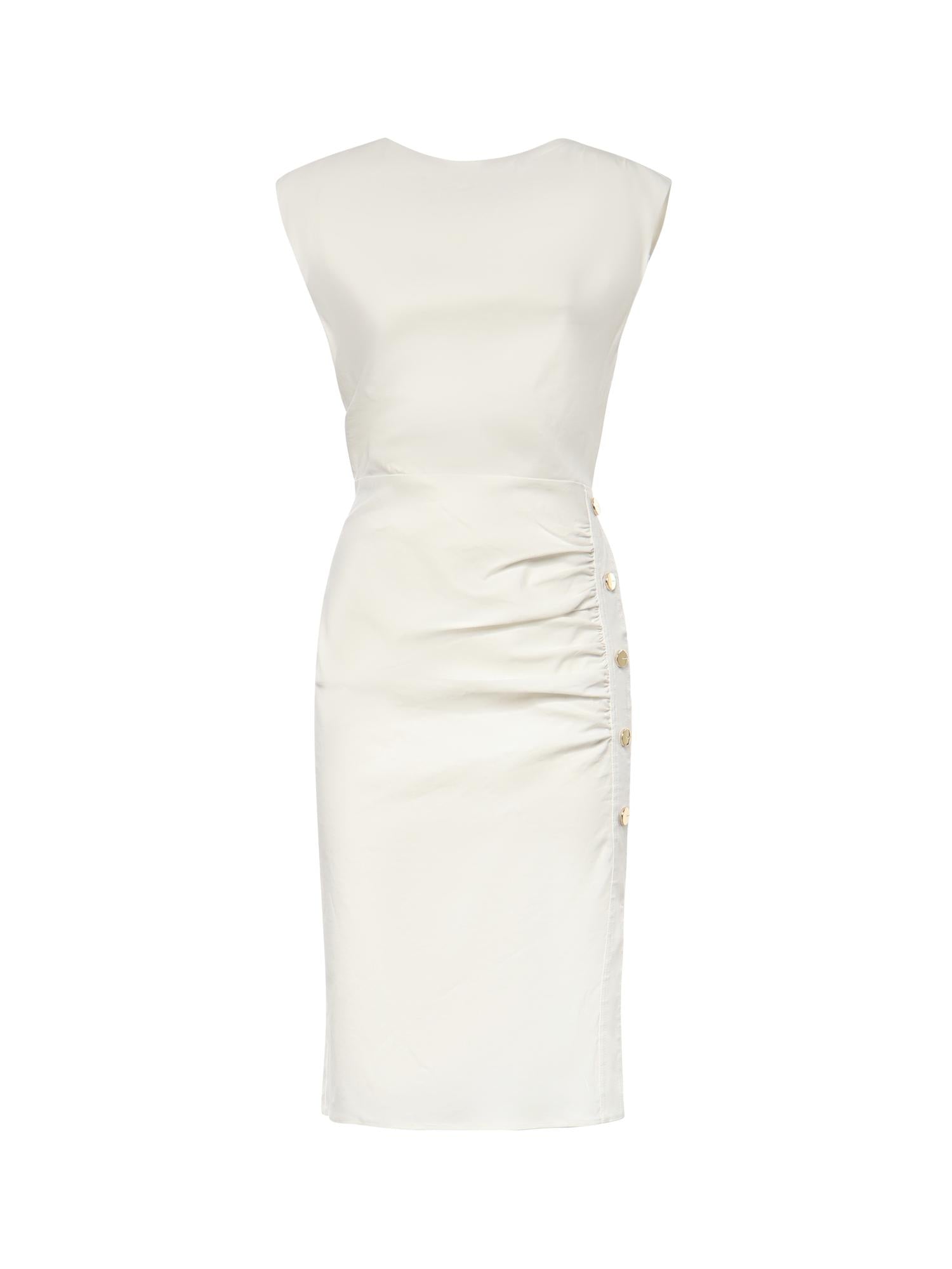 Abito longuette in lino 106521 A34IZ05 PINKO 