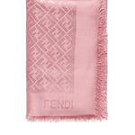 Scialle in seta e lana FF jacquard FXT069 AJW7F1WNO FENDI 