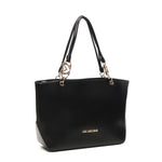Borsa a mano con logo JC4074PP1NLF0 000 LOVE MOSCHINO 