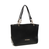 Borsa a mano con logo JC4074PP1NLF0 000 LOVE MOSCHINO 