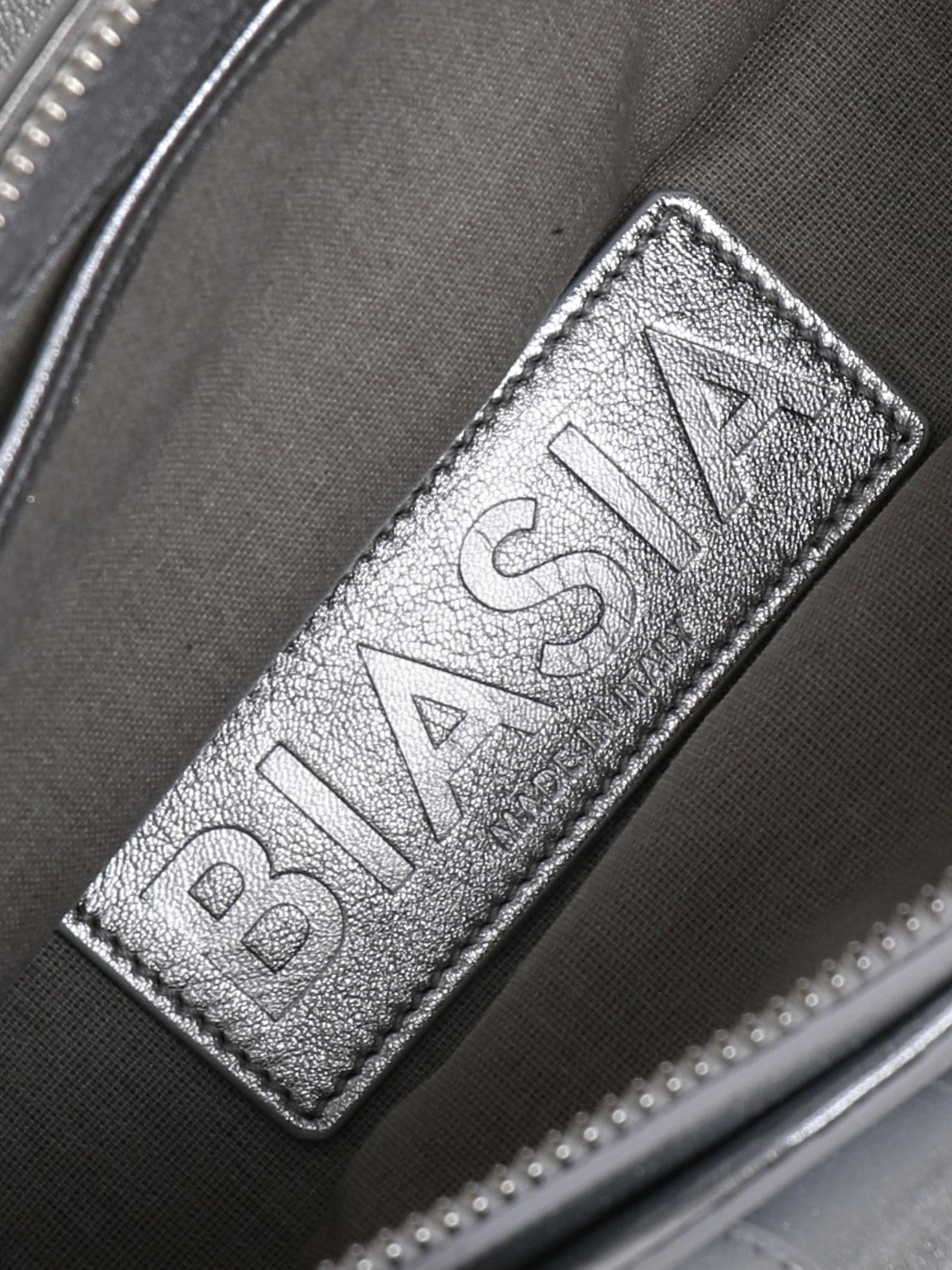 Borsa a spalla Y2K.001 FBBP70001LAM -ARGENTO/NICKEL BIASIA 