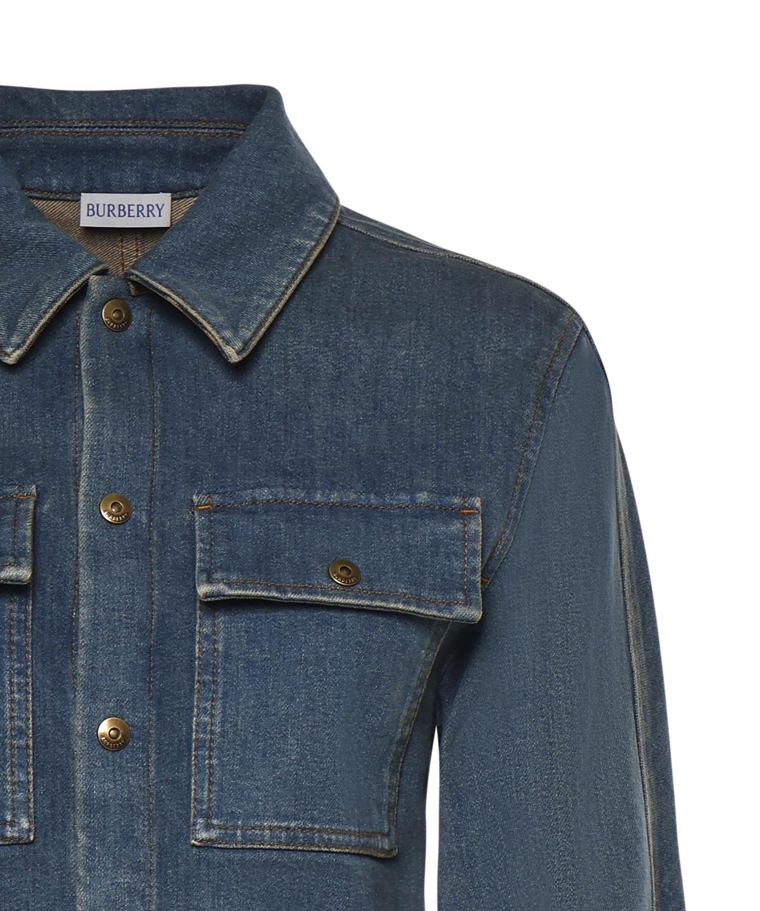 Camicia Dakota in denim 8118497 A1322 BURBERRY 
