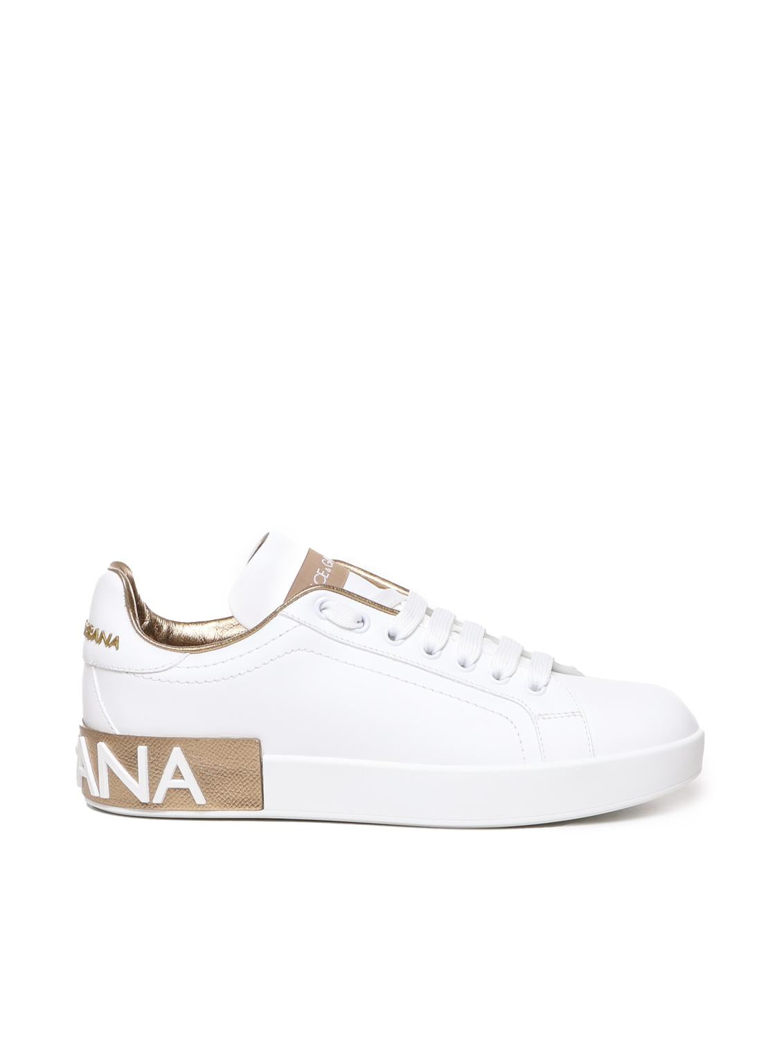 Sneakers Portofino in pelle di vitello CK1544 AX6158L315 DOLCE & GABBANA 