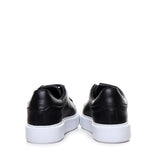 Sneakers Fire1 in pelle<BR/> FIRE 1 BOTTOLATOBLACK GIULIANO GALIANO 