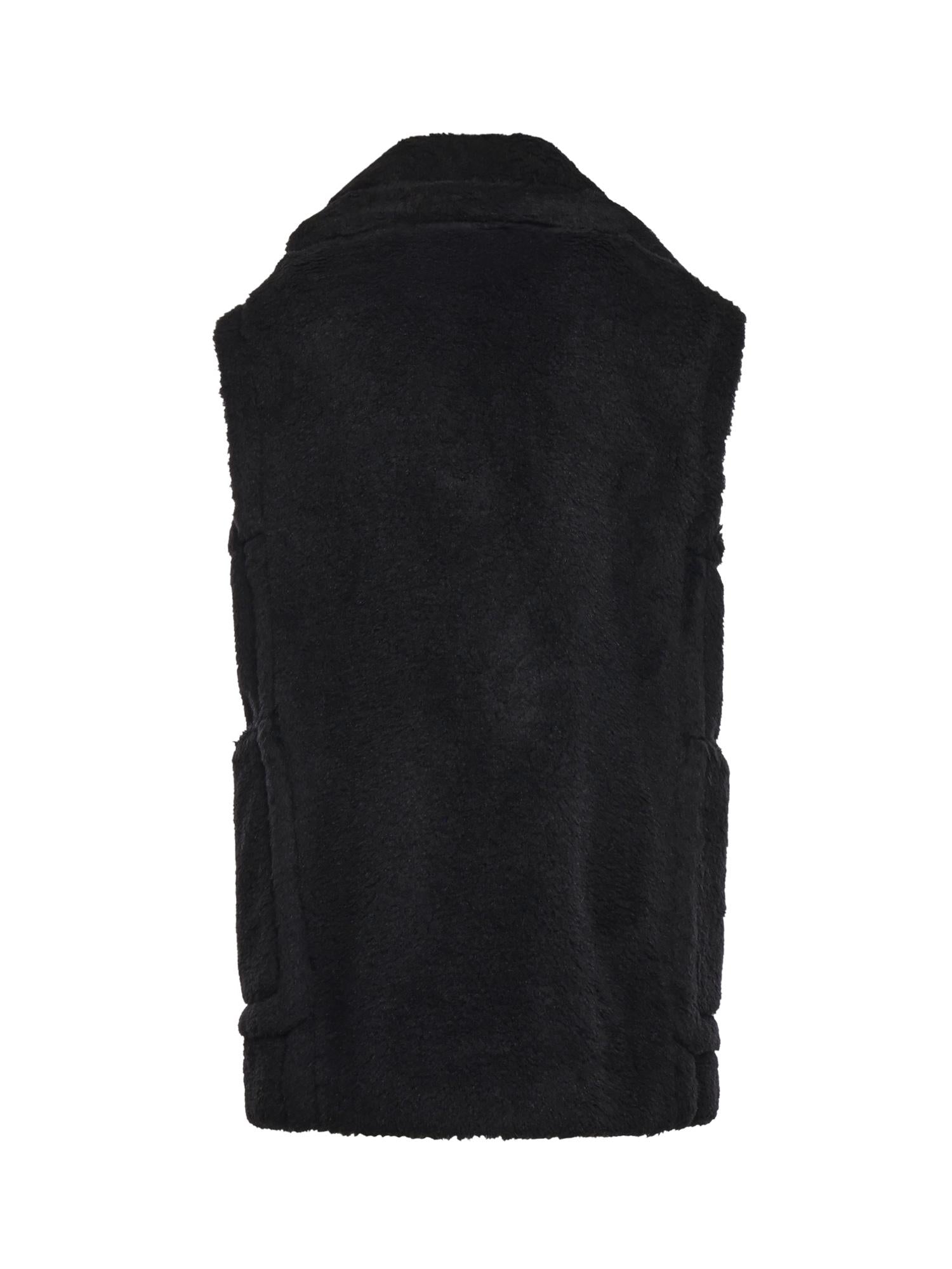 Gilet in Teddy in alpaca e lana 2521276253600 008 MAX MARA 