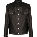 Giacca-camicia stampato pitone LONDON NSP GIULIANO GALIANO 