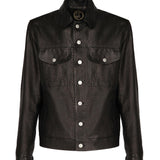 Giacca-camicia stampato pitone LONDON NSP GIULIANO GALIANO 