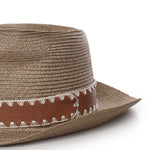 Cappello in abaca M77CPLM12TES0M118 03 ELEVENTY 