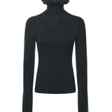 Dolcevita con volant<BR/> AA9H1310K096B 661 ALAIA 