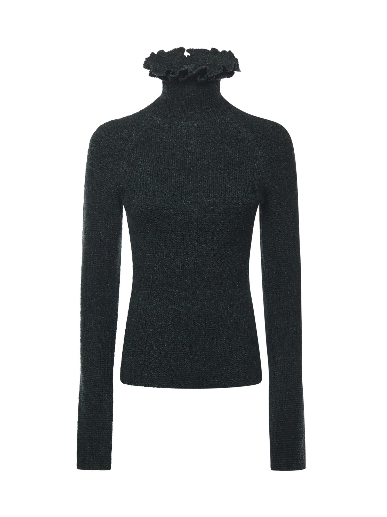 Dolcevita con volant<BR/> AA9H1310K096B 661 ALAIA 