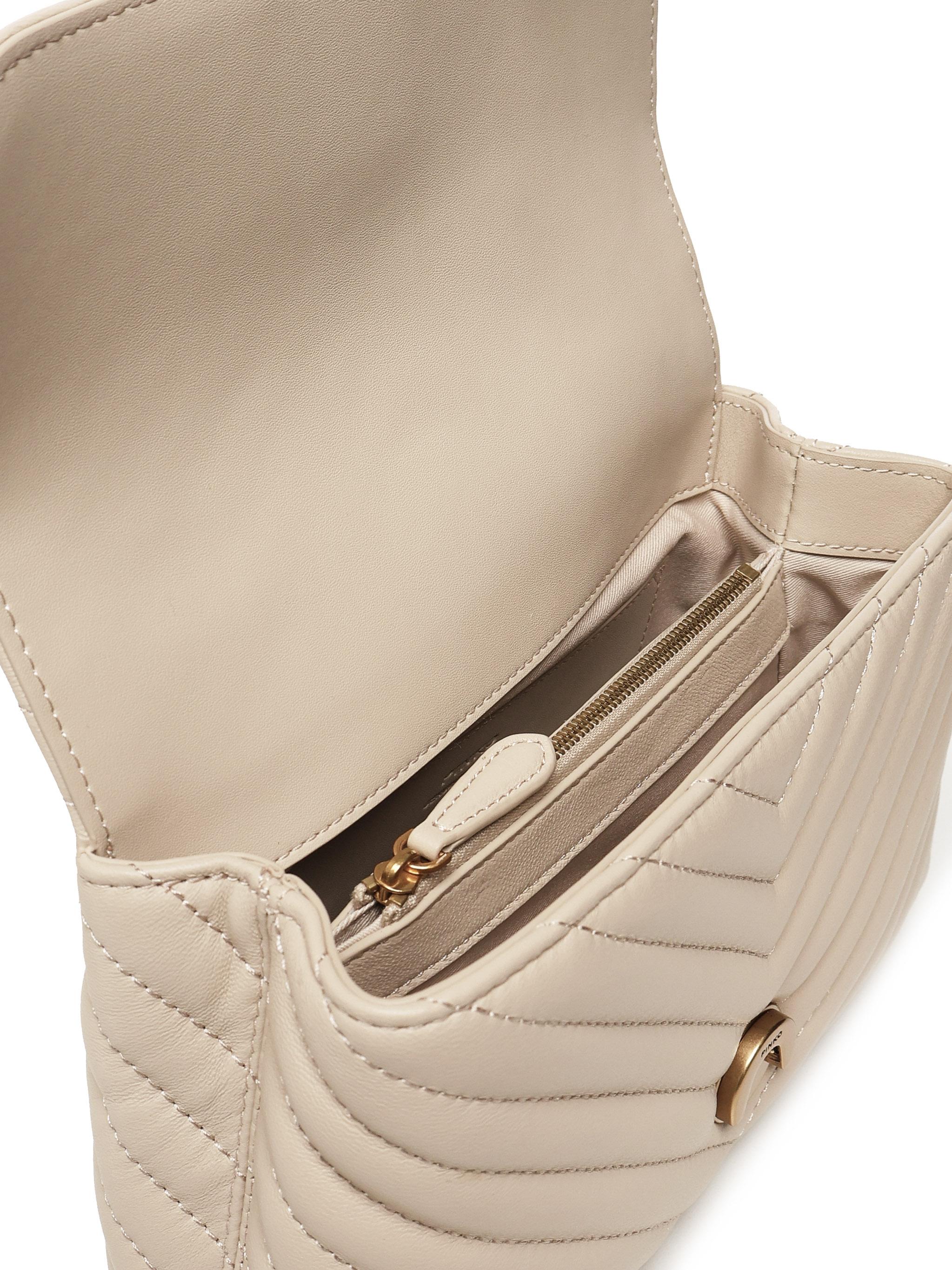 Tote bag Love Bag Puff mini<BR/> 100044 A0GKC50Q PINKO 