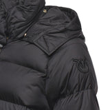 Piumino imbottito con cappuccio 105720 A2TFZ99 PINKO 